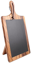  T&G Woodware Planche en acacia et ardoise avec support T&G Woodware 