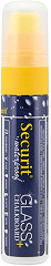  Securit Marqueur craie waterproof (verre+ ardoise) pointe 7-15mm jaune 