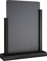  Olympia Ardoise de table élégante noire A4 297(H) x 210(L)mm 