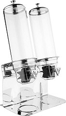  Olympia Distributeur de c&eacute;r&eacute;ales double 2x 4L 