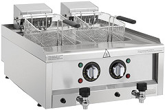  Buffalo Friteuse &eacute;lectrique double S&eacute;rie 600 2 x 8L 