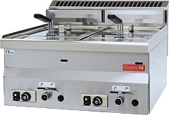  Gastro M Friteuse gaz 2x 8L 