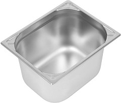  Vogue Bac inox 18/10 GN 1/2 200mm 