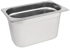  Vogue Bac Gastronorme inox GN 1/4 150mm Vogue 