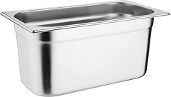  Vogue Ensemble inox 3 GN 1/3  avec couvercles Vogue 