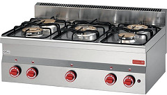  Gastro M Fourneau gaz &agrave; poser 5 feux 600 60/90PCG 
