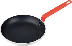  Hygiplas Po&ecirc;le en aluminium antiadh&eacute;sive Teflon Platinum Plus avec poign&eacute;e rouge 24cm 
