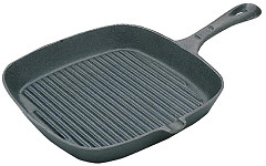  Vogue Po&ecirc;le grill en fonte rainur&eacute;e 