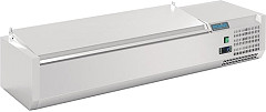  Polar Saladette &agrave; poser avec couvercle S&eacute;rie G 5x GN 1/4 
