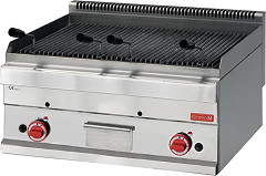  Gastro M Grillade pierre de lave gaz 650 65/70GRL 