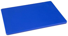  Hygiplas Petite planche &agrave; d&eacute;couper basse densit&eacute; bleue 