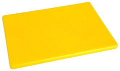  Hygiplas Petite planche &agrave; d&eacute;couper basse densit&eacute; jaune 