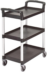  Cambro Chariot de service 3 niveaux noir Cambro 