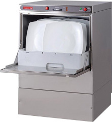  Gastro M Lave-vaisselle Maestro 50x50 230V avec pompe de vidange et doseur détergent 