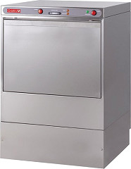  Gastro M Lave-vaisselle Maestro 50x50 400V avec pompe de vidange et doseur d&eacute;tergent 