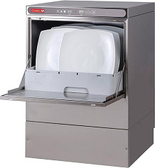  Gastro M Lave-vaisselle Maestro 50x50 230V avec pompe de vidange doseur détergent et break tank 