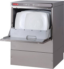  Gastro M Lave-vaisselle Maestro 50x50 400V avec pompe de vidange doseur détergent et break tank 