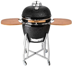  Buffalo Barbecue kamado sur chariot avec tablettes Buffalo 