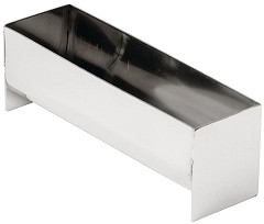  Vogue Moule &agrave; terrine en acier inoxydable forme de U 135mm 