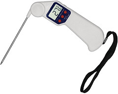  Hygiplas Thermomètre à sonde pliable Easytemp blanc 