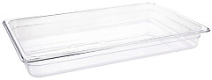  Vogue Bac Gastronorme en polycarbonate transparent 65mm Vogue 