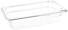  Vogue Bac Gastronorme en polycarbonate transparent un quart 65mm Vogue 