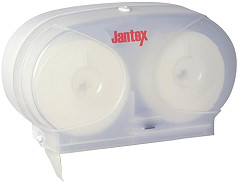  Jantex Double distributeur de papier hygiénique sans mandrin Jantex 