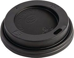  Fiesta Couvercles noirs pour gobelets 225ml (lot de 50) 