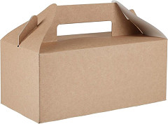  Colpac Petites boîtes à emporter kraft recyclables (lot de 125) 
