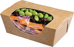  Colpac Petites boîtes salade kraft compostables Zest 500ml (lot de 500) 