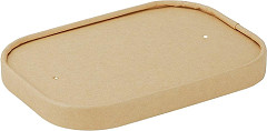  Fiesta Couvercles en papier Recyclable pour barquettes rectangulaires (Lot de 300) 