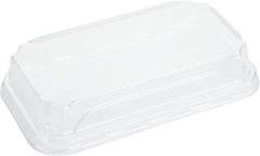  Fiesta Couvercles en PET pour barquettes &agrave; sushi No. 1 Recyclable (lot de 300) 