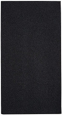  Fiesta Recyclable Serviettes de table Airlaid pliage en 8 Premium Tablin noires 40x40cm (lot de 500) 