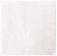  Gastronoble Serviettes snacking en papier blanches 330 x 330mm 