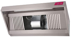  Gastro M Hotte inox compl&egrave;te 1500 x 900 x 450mm 