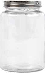  Vogue Bocaux &agrave; conserves en verre avec couvercle &agrave; visser 550ml (lot de 6) 