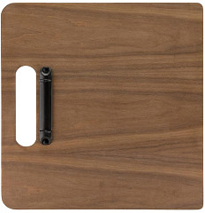  Securit Planche porte-menu &agrave; anneaux gamme Walnut 