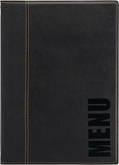  Securit Prot&egrave;ge-menus contemporain A4 noir 