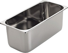  Gastro M Bac &agrave; glace inox 360 x 165 x 120mm 