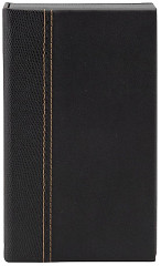  Securit Coffret porte-addition en cuir Trendy noir 