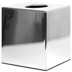  Bolero Bo&icirc;te &agrave; mouchoirs cube chrome brillant 