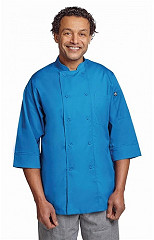  Chef Works Veste de cuisine mixte bleue 