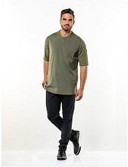  Chaud Devant T-shirt mixte manches courtes Valente UFX vert taille 