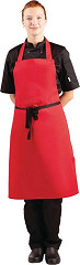  Whites Tablier bavette rouge 