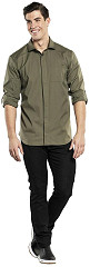  Chaud Devant Chemise homme UFX verte 