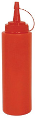  Vogue Distributeur de sauce 682ml rouge 