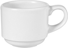  Churchill Tasses empilables White 85ml (Lot de 12) 