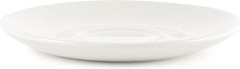  Churchill Soucoupes blanches Whiteware 160mm (lot de 24) 