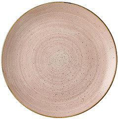  Churchill Assiettes avec rebord Stonecast Raw Terracotta Evolve 260mm (Lot de 12) 