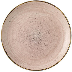  Churchill Assiettes avec rebord Stonecast Raw Terracotta Evolve 220mm (Lot de 12) 